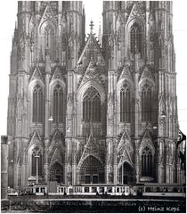 Der Kölner Dom und die KVB