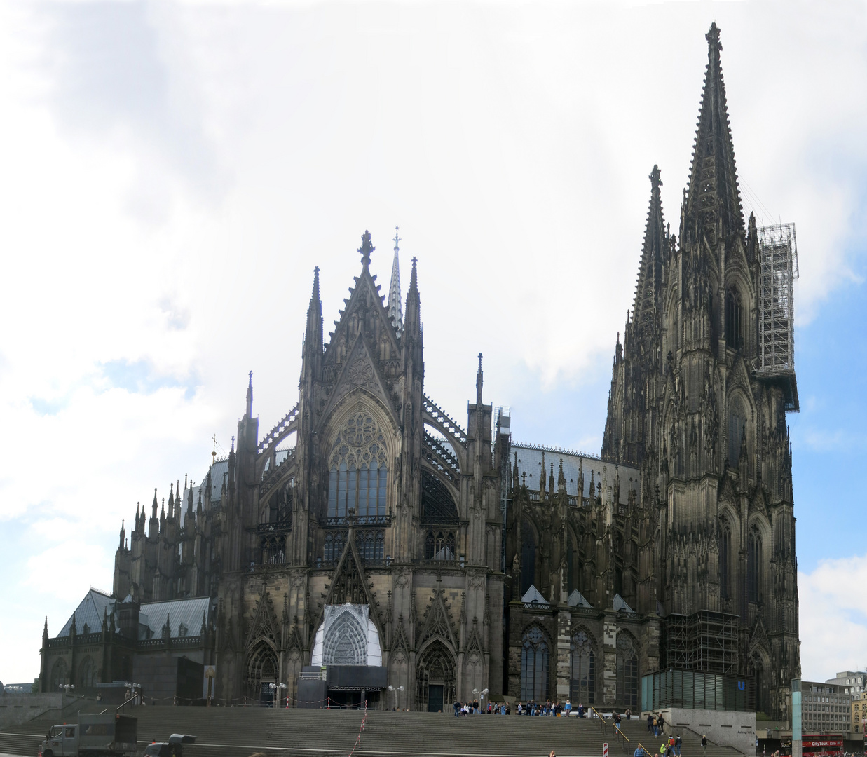 Der Kölner Dom von Norden