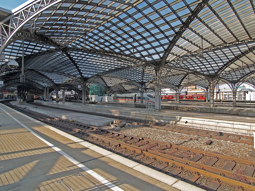 Der Kölner Hauptbahnhof