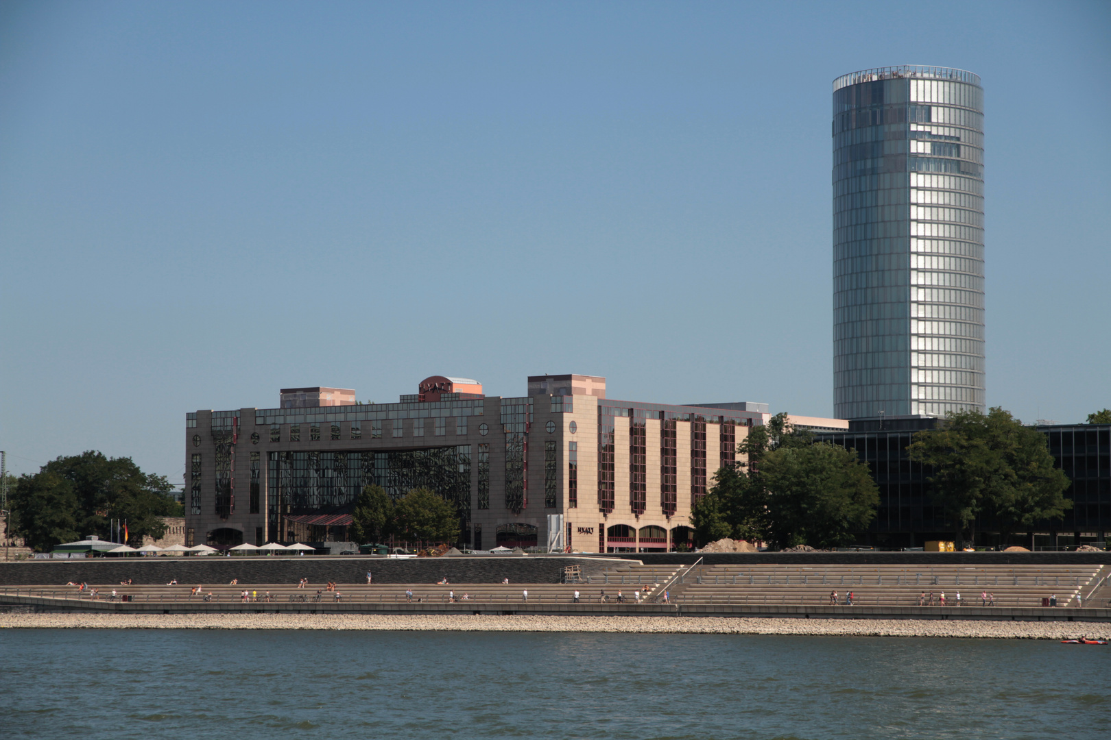 Der Kölner Rheinboulevard