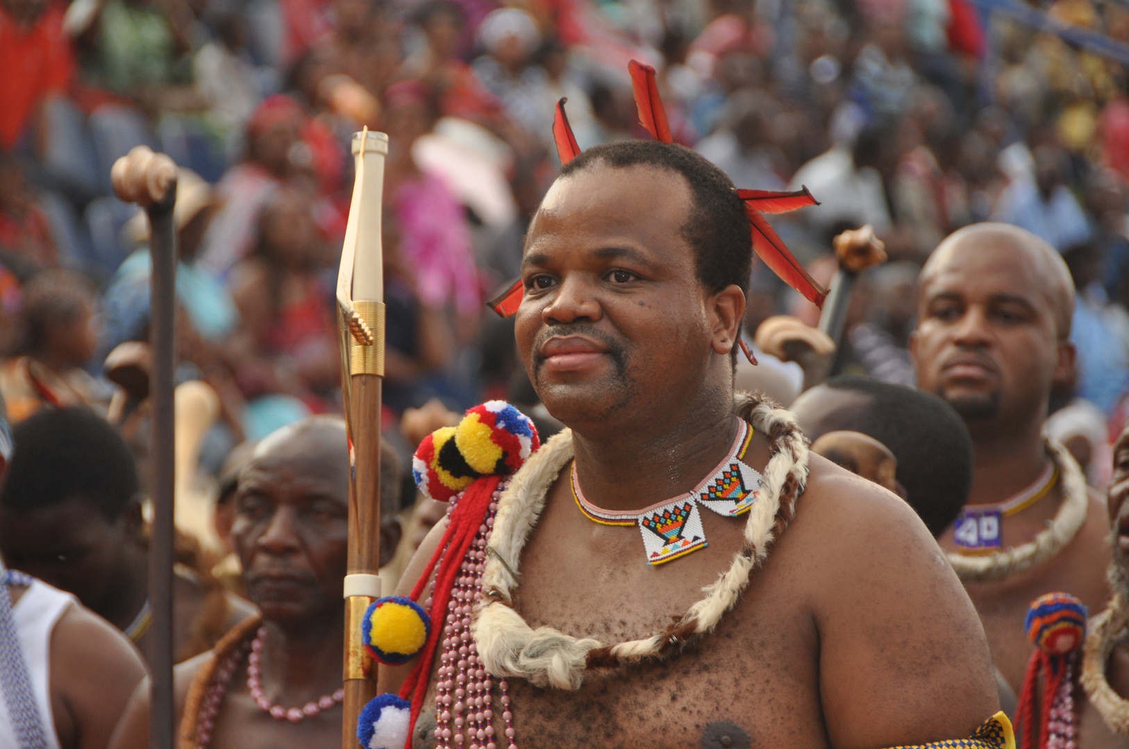 Der König von Swaziland (Eswatini) - King Mswati II.