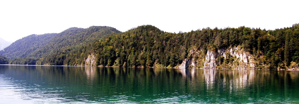 Der königliche Alpsee in Hohenschwangau