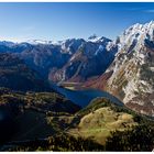 Der Königsee und die Berge...