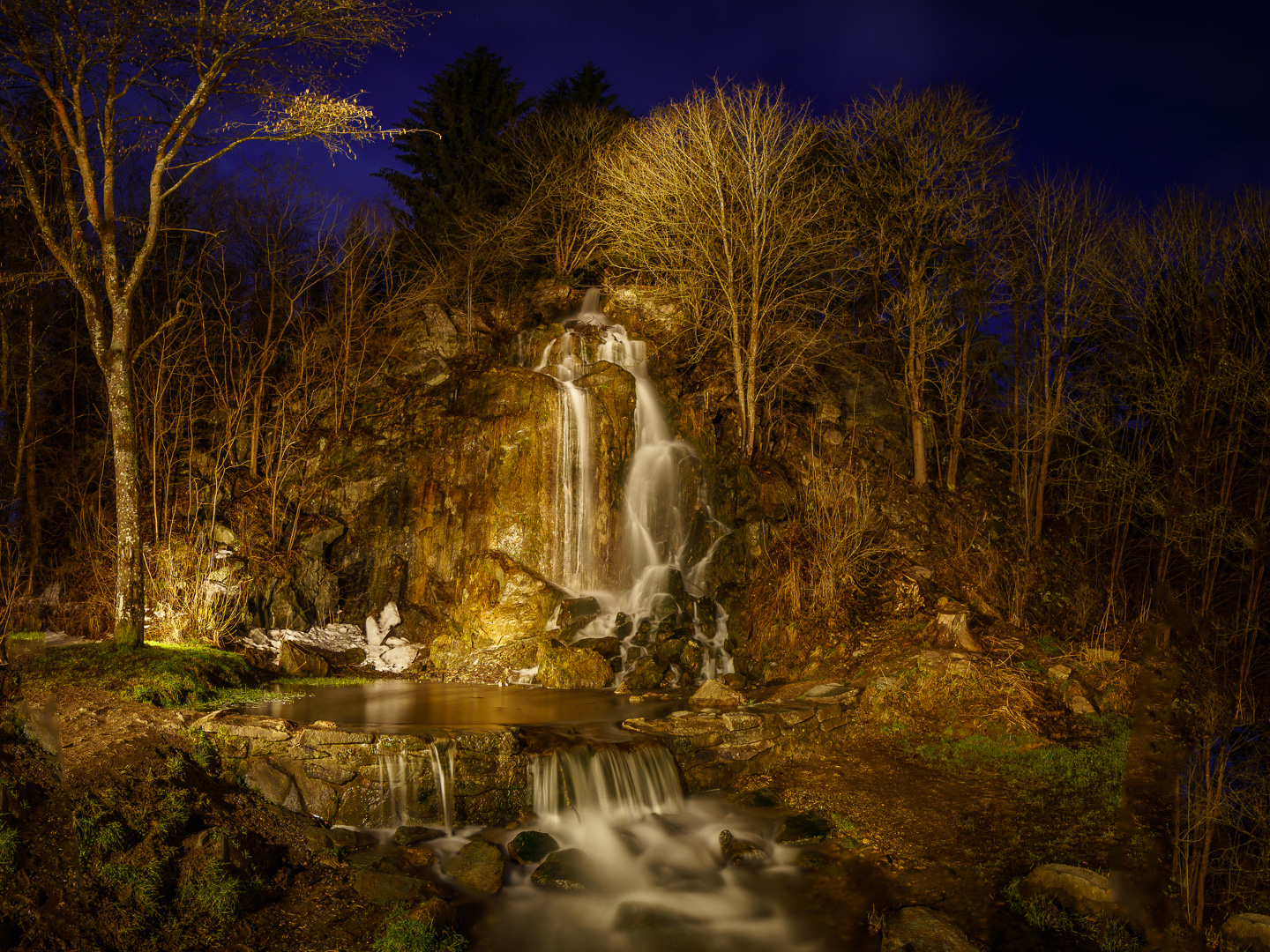 Der Königshütter Wasserfall