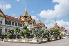 der königspalast in bangkok......