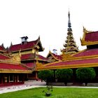 ...der Königspalast in Mandalay...