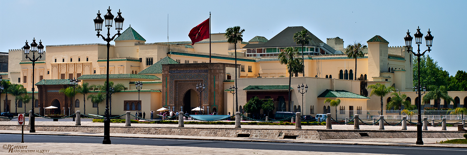 Der Königspalast - Rabat