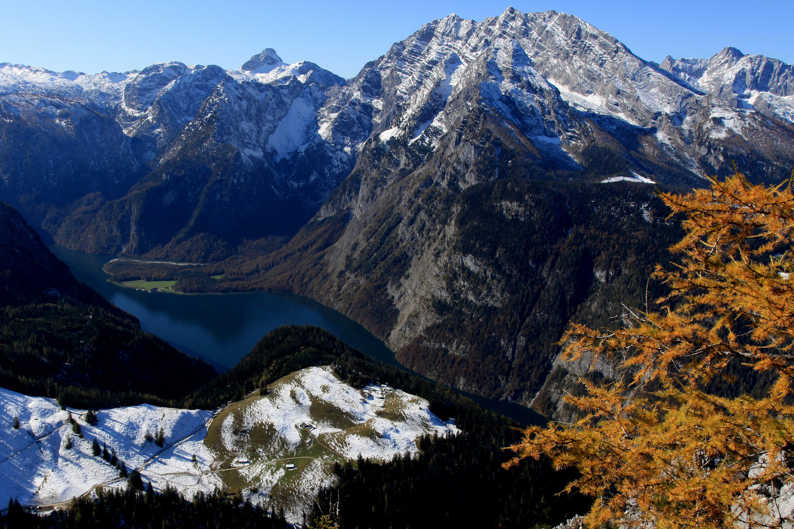 Der Königssee im Herbst