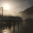 Der Königssee im Nebel