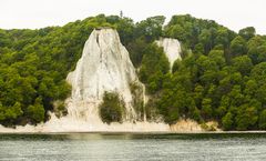 Der Königsstuhl im Dunst