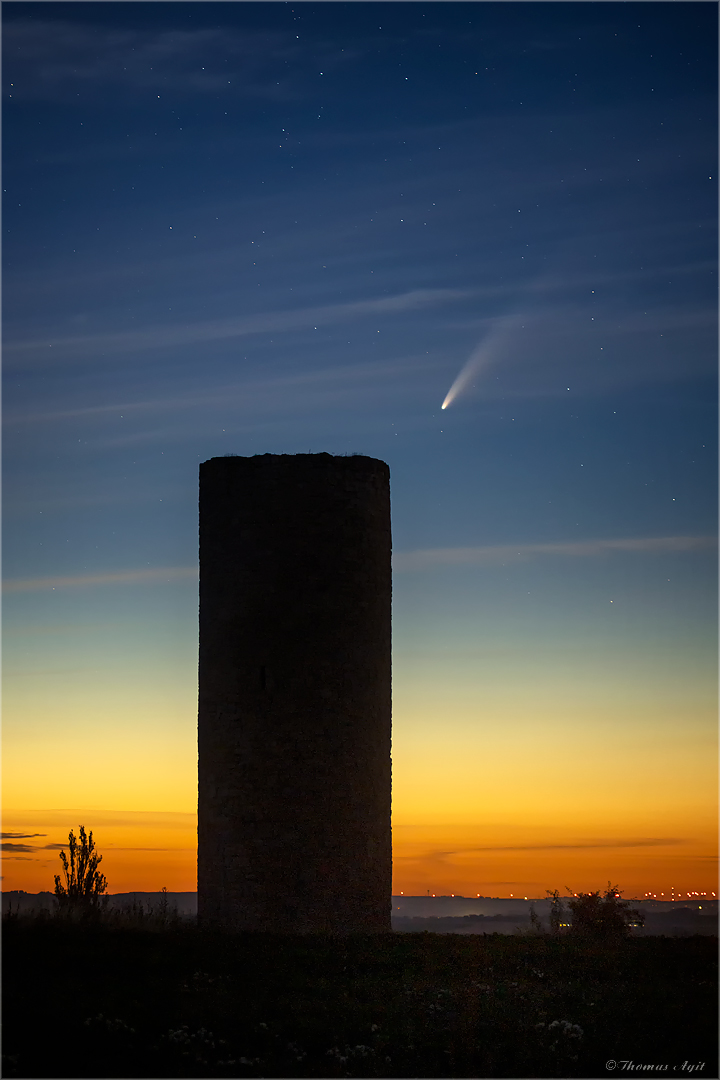 Der Komet Neowise...