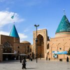 Der Komplex des Bayazid-Mausoleums in Bastam
