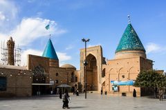 Der Komplex des Bayazid-Mausoleums in Bastam