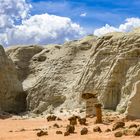 Der Konferenzplatz bei den Toadstool Hoodoos