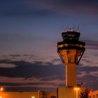 Der Kontrollturm am Flughafen Köln-Bonn