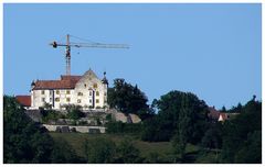 Der Kran am Schloss