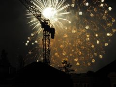 der Kran und das Feuerwerk-P7310287