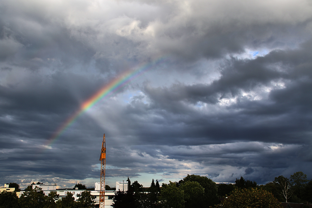 der Kran und der Regenbogen