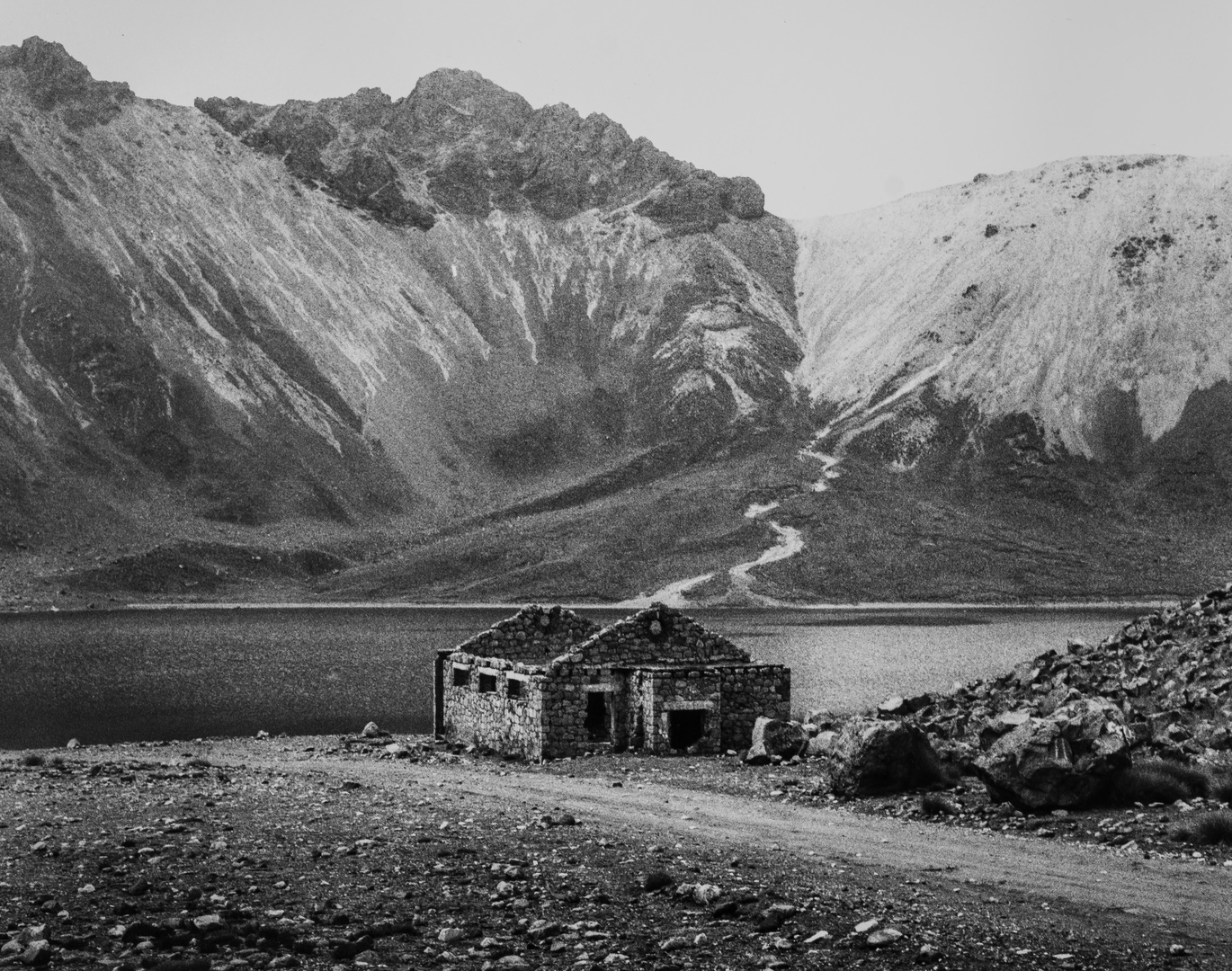 Der Kratersee des Nevado de Toluca