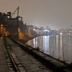 Der Krefelder Hafen in Uerdingen