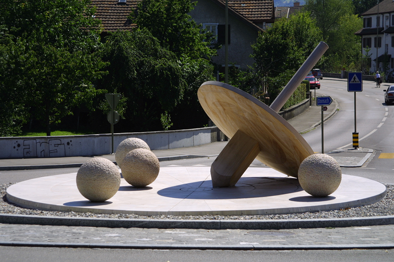 der "Kreisel im Kreisel"!