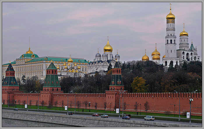Der Kreml bei Morgendämmerung