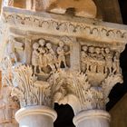 Der Kreuzgang des Doms von Monreale mit Säulenkapitell (1)