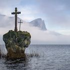 der Kreuzstein am Mondsee