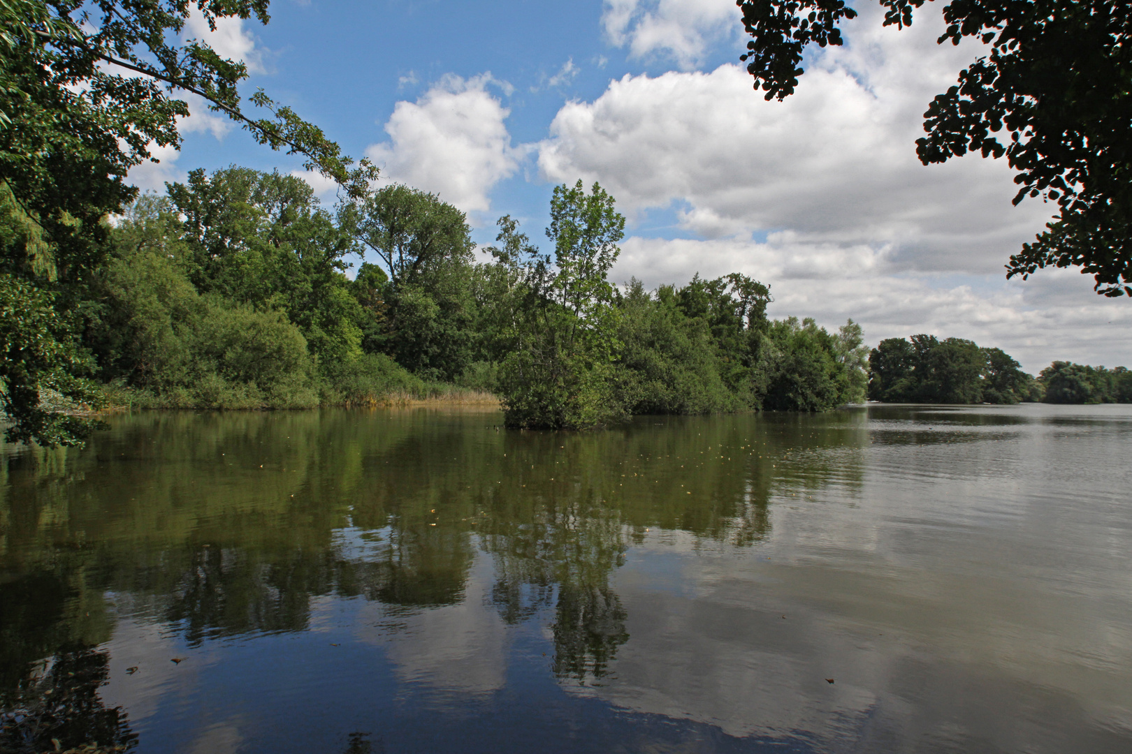 Der Kreuzteich von Westen