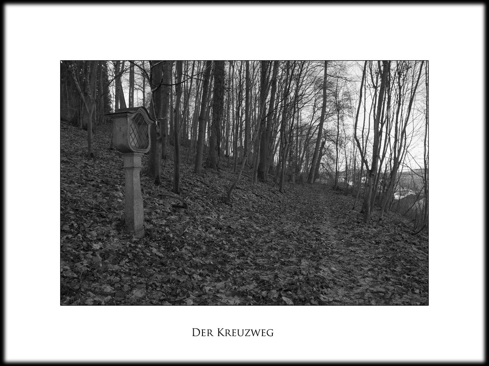 Der Kreuzweg in Baldern