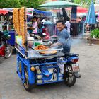 Der Kugelwurstverkäufer in Nong Khai