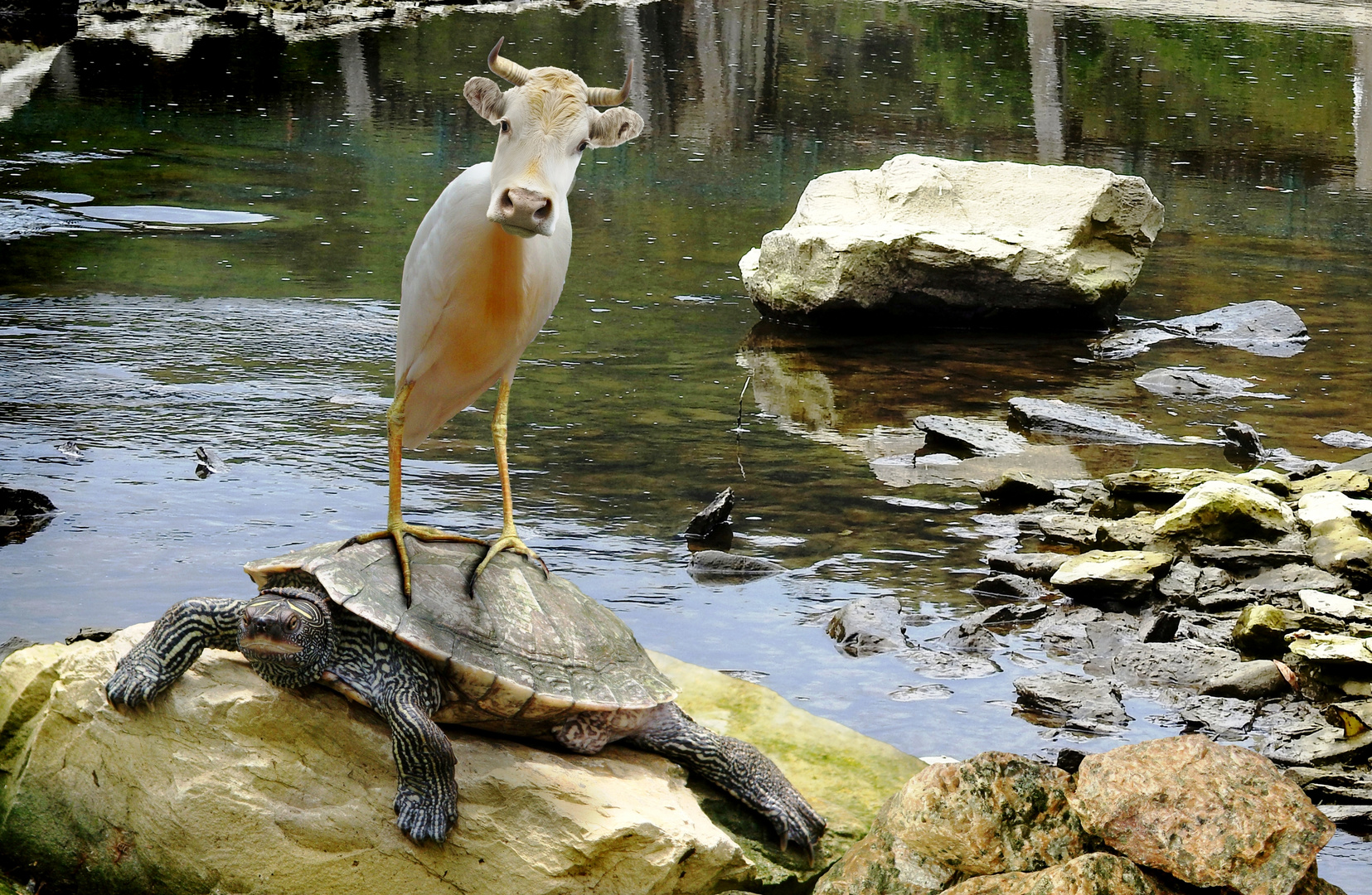 Der Kuhreiher