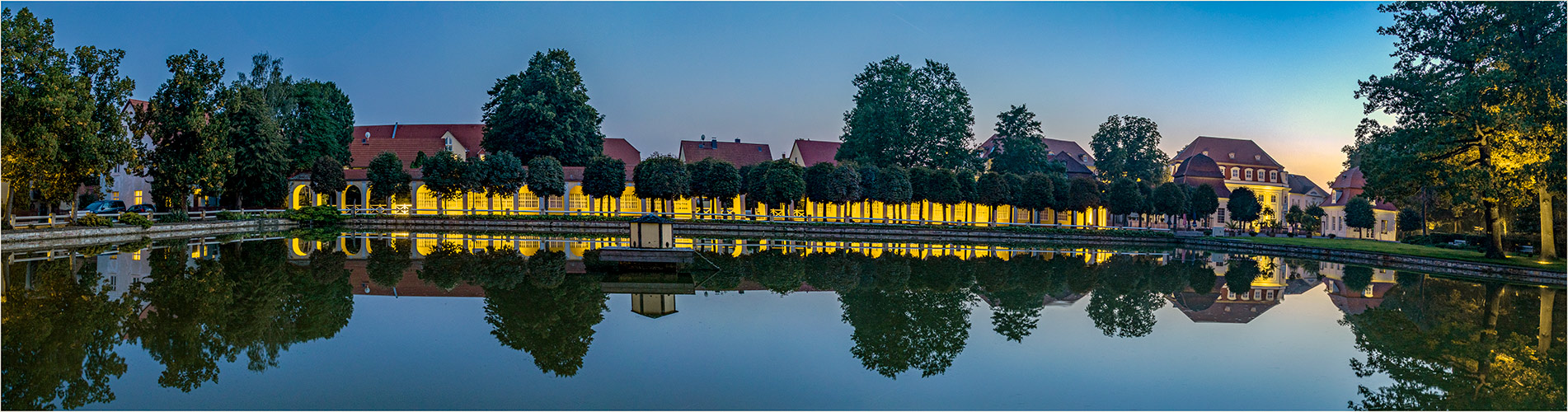 Der Kurpark in Bad Lauchstädt