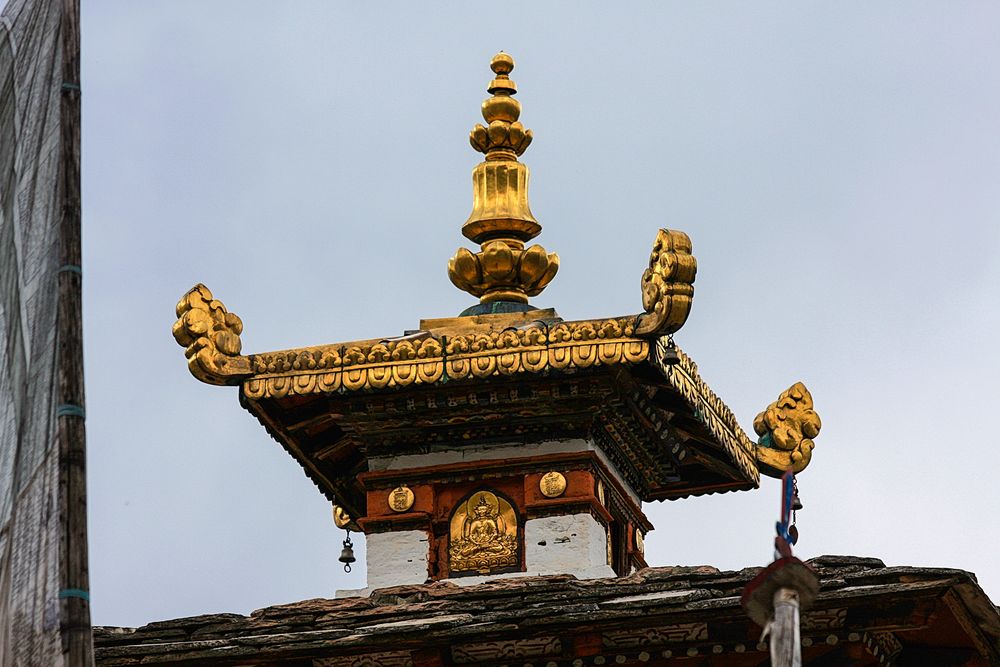 Der Kyichu-Tempel aus dem 7. Jahrhundert...