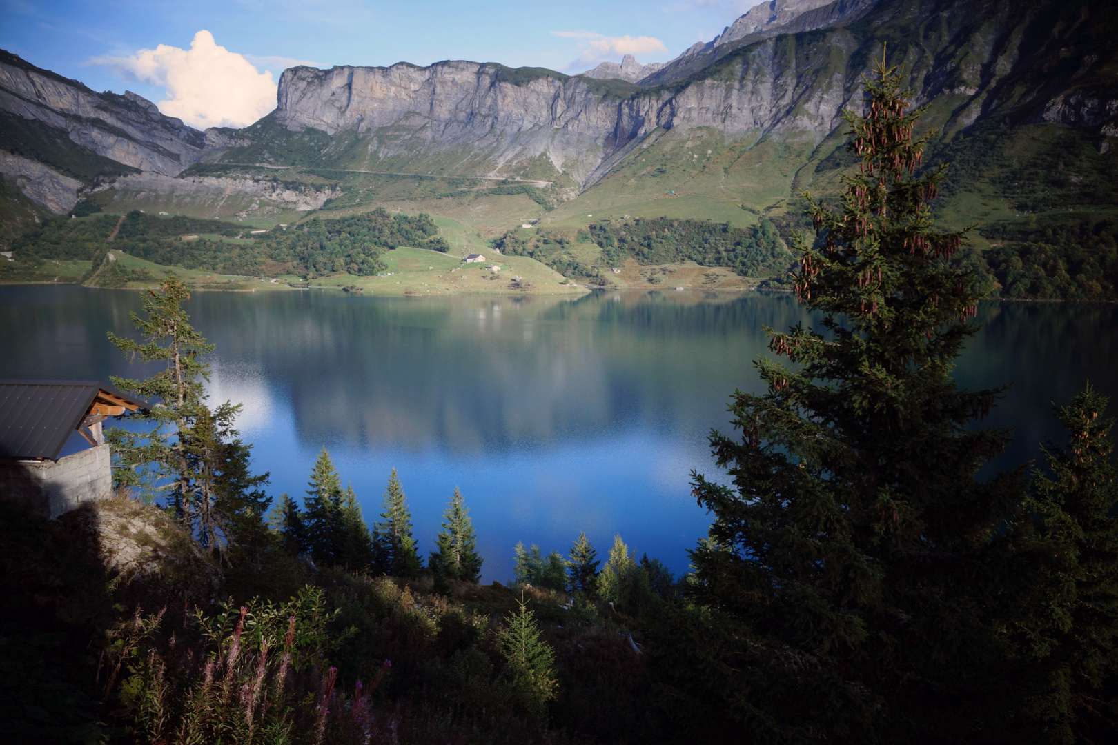 Der Lac de Roselend