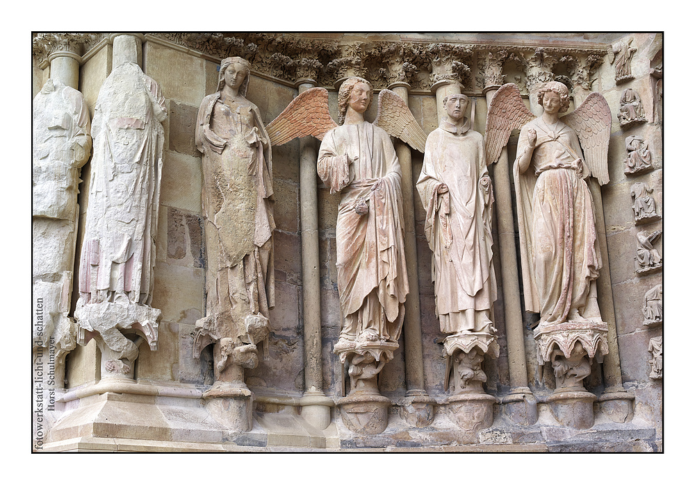 Der lachende Engel - Kathedrale von Reims, Champagne 1