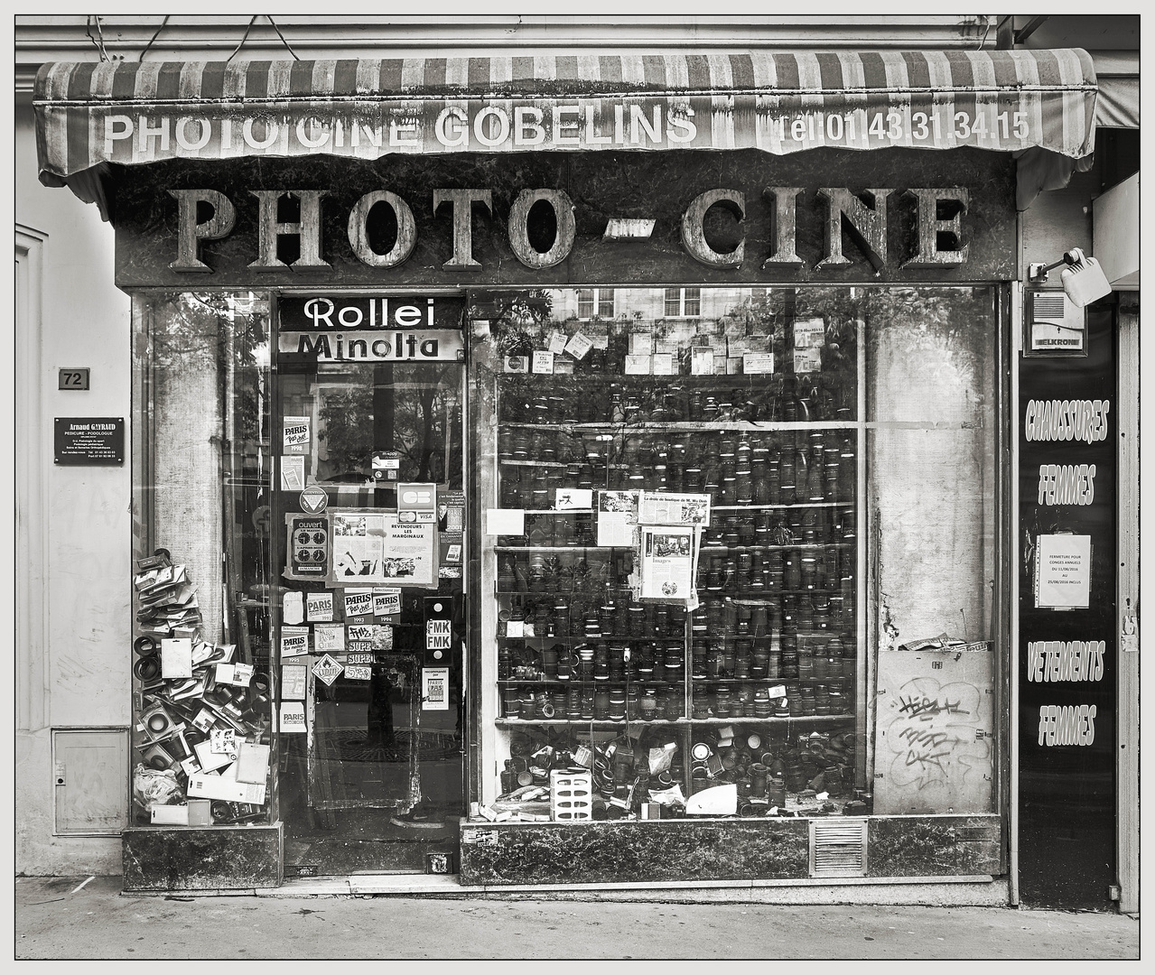 Der Laden des Monsieur Wu Dinh Hanh in Paris