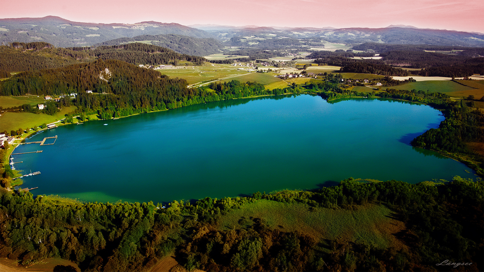 Der Längsee in Kärnten