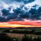 Der längste Tag - Dramatischer Sonnenuntergang