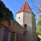 Der Lagebuschturm in Rostocks Altstadt