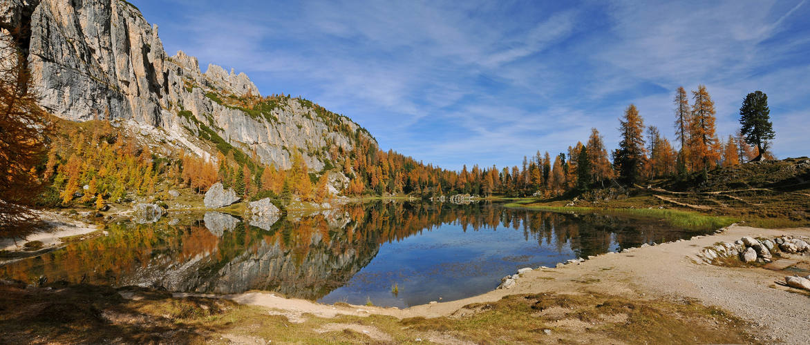 der "Lago de Federa".....