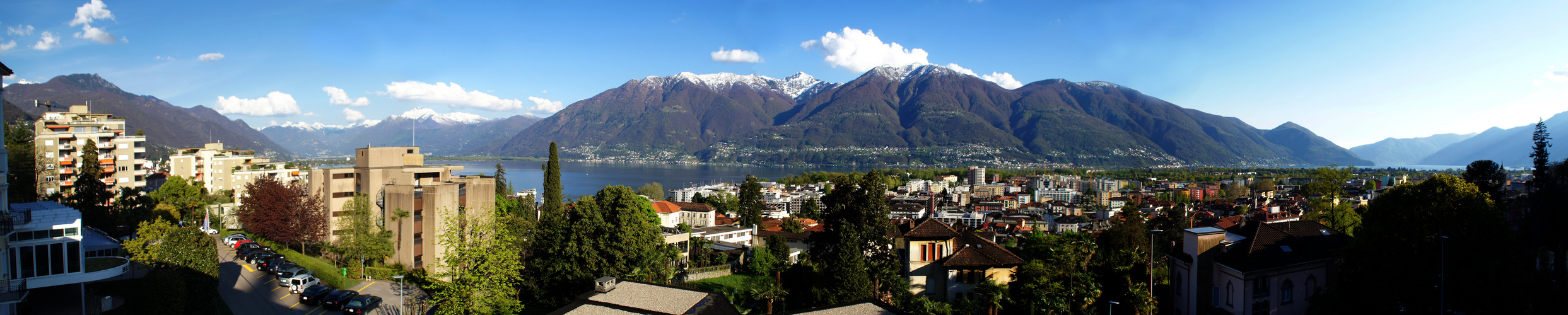 Der Lago Maggiore bei Locarno