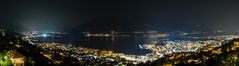 Der Lago Maggiore bei Nacht