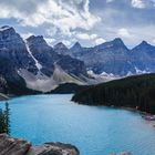 Der Lake Moraine, Banff N.P., Alberta