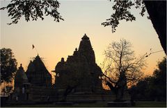 der Lakshmana Tempel in Khajuraho