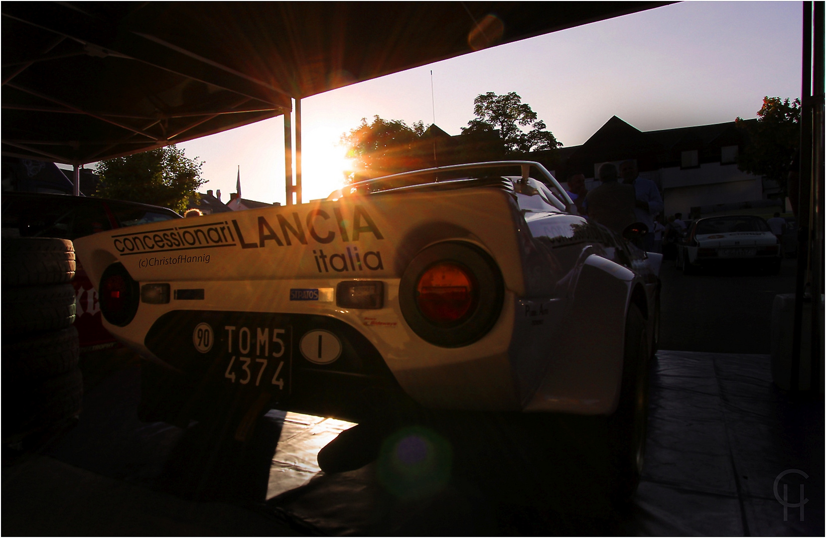 Der Lancia Stratos HF beim Eifel Rallye Festival in Daun