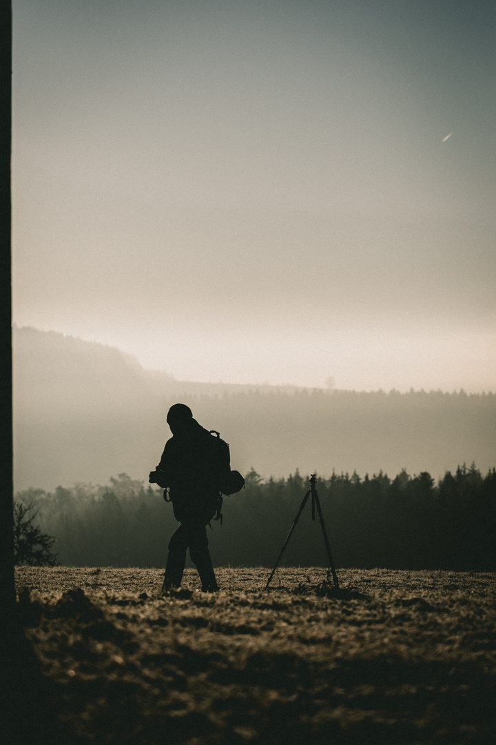 Der Landschaftsfotograf.