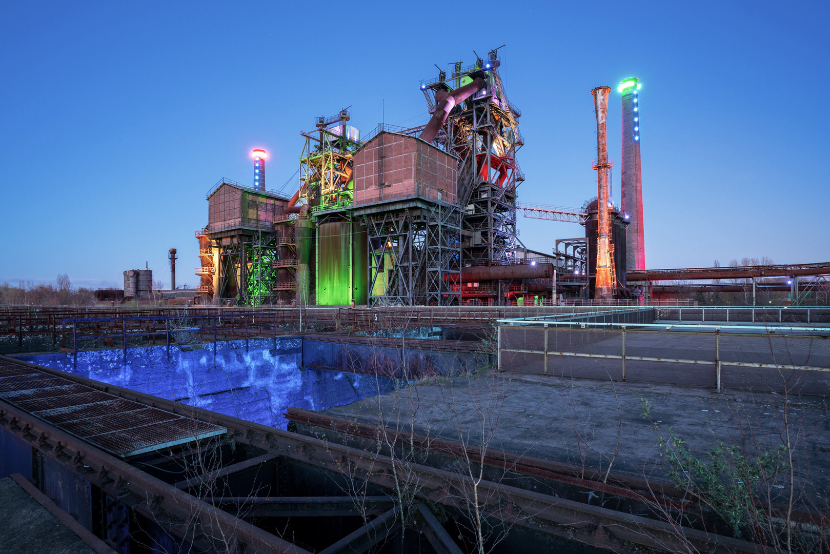 Der Landschaftspark in Duisburg