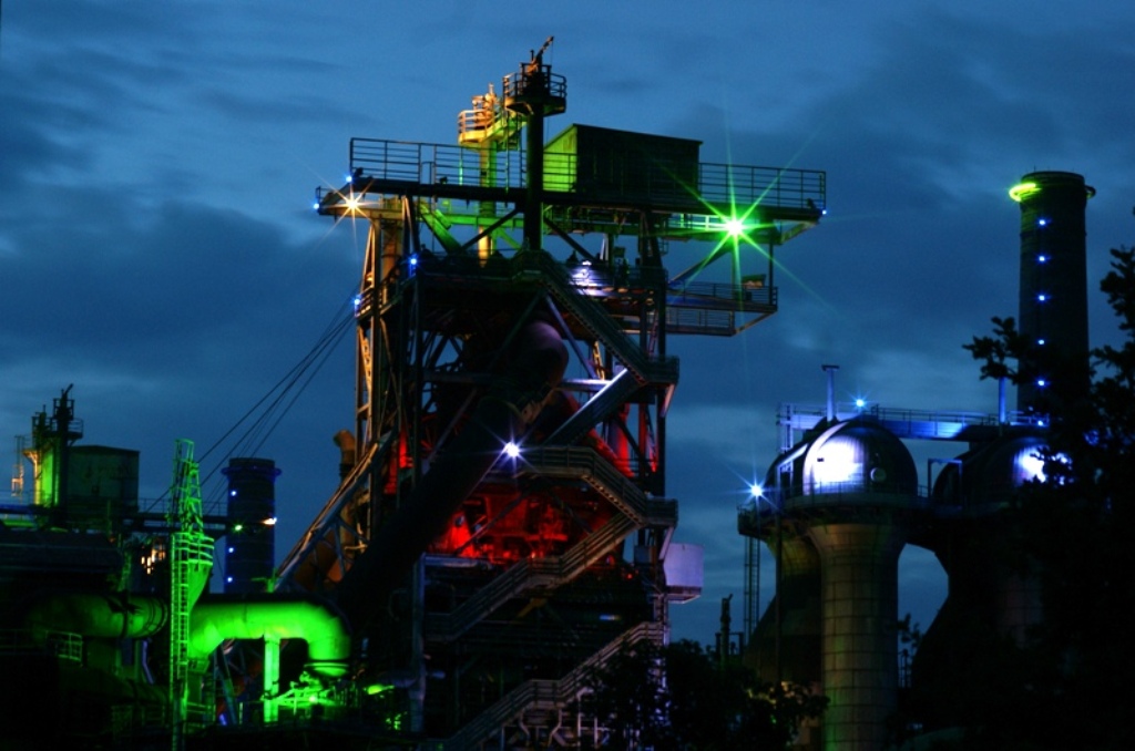 Der Landschaftspark in Duisburg