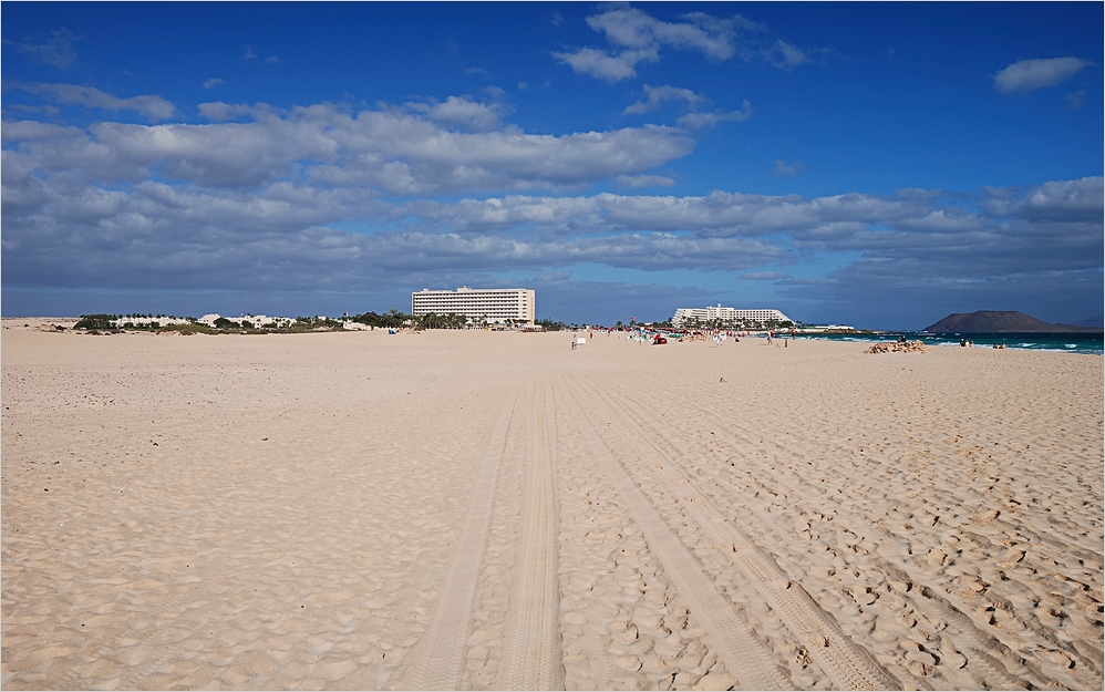 Der lange Strand